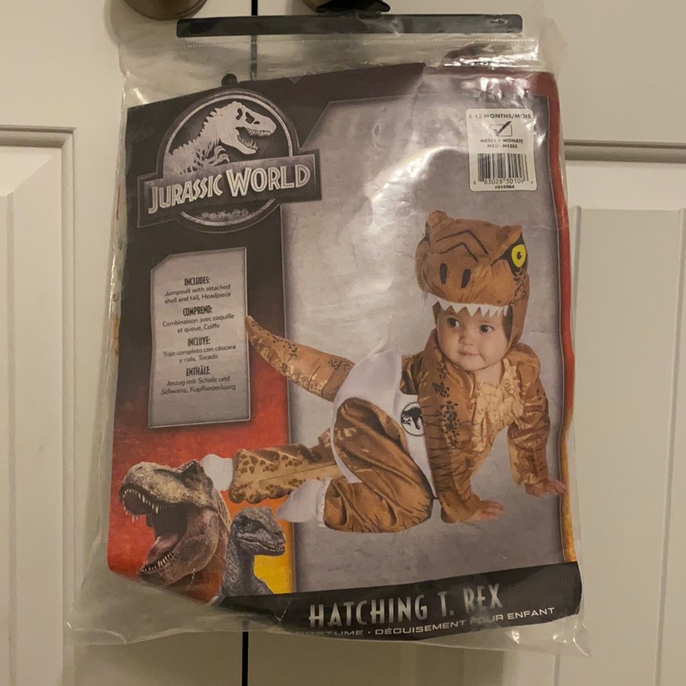 Hatching T Rex Halloween Costume